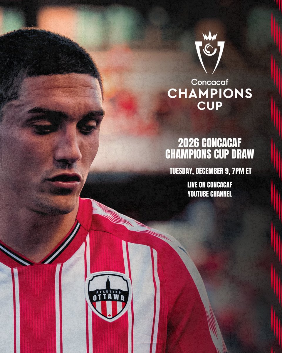 Continental football awaits us 🔜🌎🏆

Tune in Tuesday, December 9, 7PM ET live on CONCACAF YouTube Channel to see who our opponent is 👀💻

#EARNEDIT 🔴⚪️