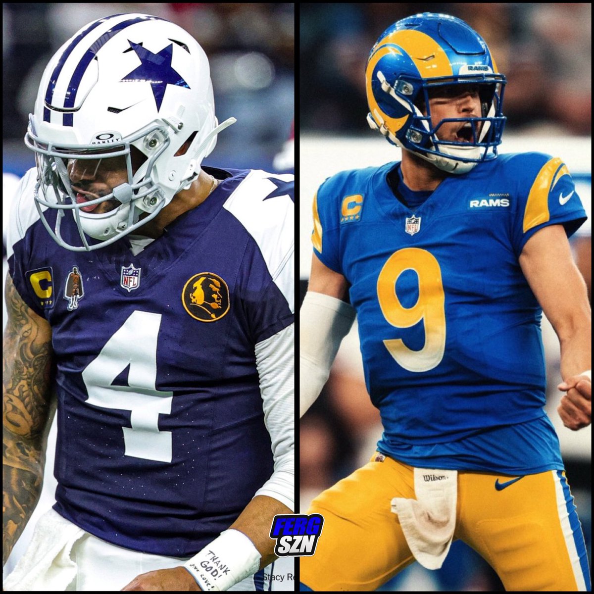 FergSZN's tweet photo. The QB matchup NFL fans deserve https://t.co/tA4SJ2C3ES