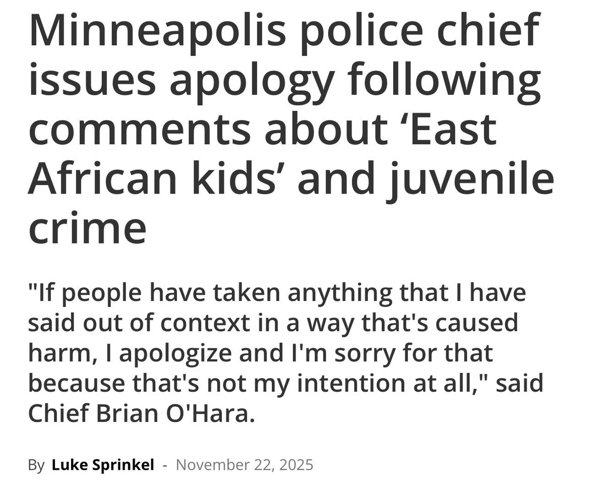 KatieMiller's tweet image. There’s something rotten going on in Minneapolis - and the local government is covering it up. 

Hint: it has to do with the non-citizens from Somalia….