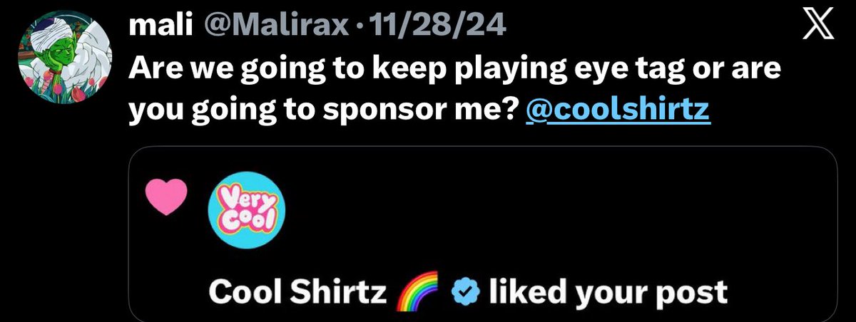 Malirax's tweet photo. @coolshirtz Congrats On The #Minecraft Collab But Don’t Forget Who You Owe https://t.co/IdTqMyOId8