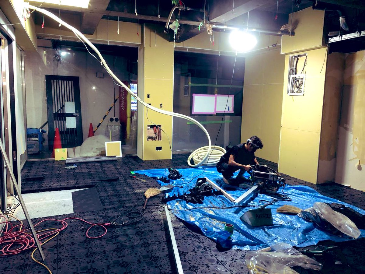 Toyrohome's tweet photo. 港区 ビル1棟リノベーション

7層/約1800㎡の工事施行です。 https://t.co/jnRU9sQGps