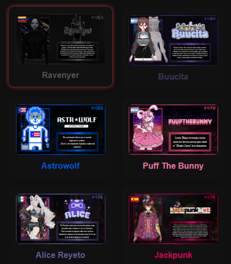 RitcherCode's tweet image. Ficha #476: @JackpunkVt 

Se agrega a la página oficial de VTuberDEX: vtuberdex.netlify.app

Muchas gracias por participar en este proyecto.