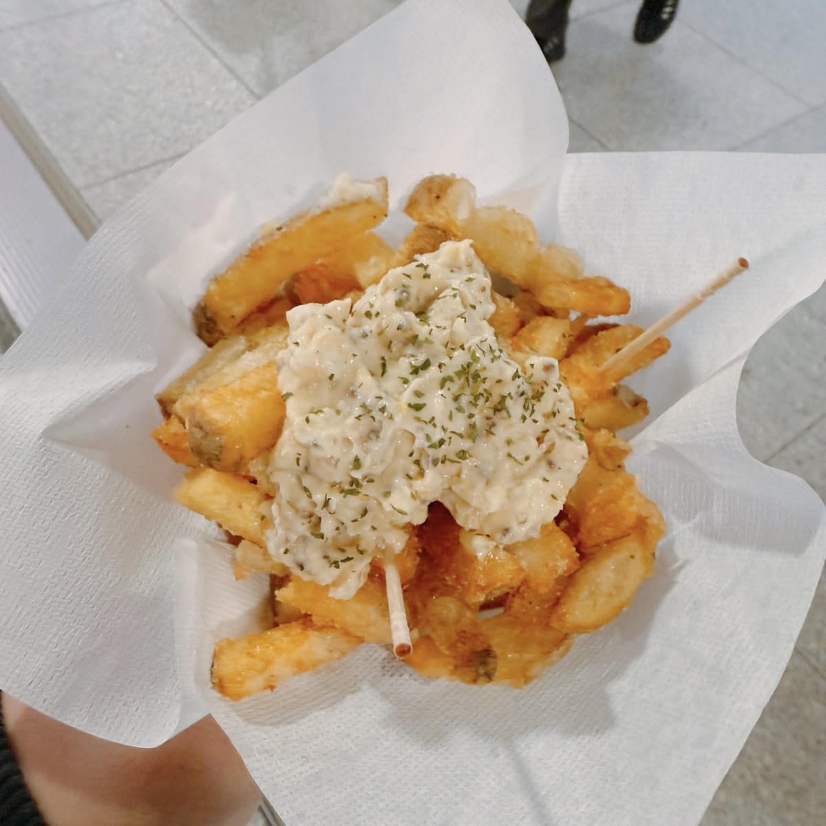 amarettoginger_'s tweet photo. ポテト美味しい⌯'▾'⌯ https://t.co/cSxOkvQ2zw