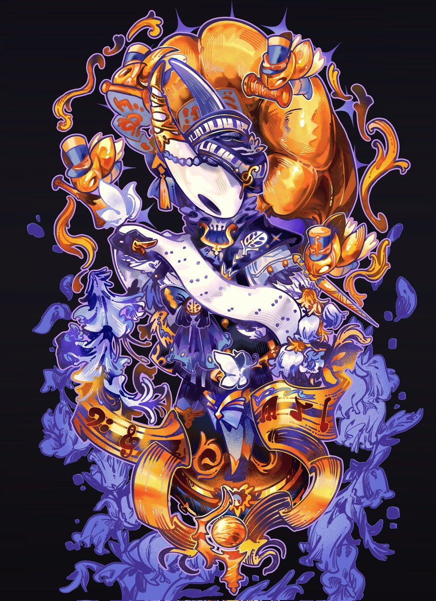 CrankyPigeon_GU's tweet image. 🎵🐝
#hollowknight 
#hollowknightfanart 
#HollowknightHornet 
#Silksong