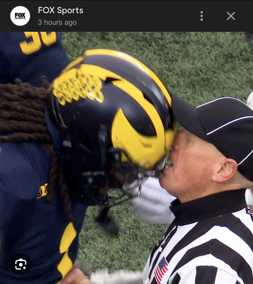 smoothCPB's tweet image. Maybe if you could teach your team to hit harder. This was your best hit of the day. 

Now 17-7 this century vs scUM plus a forfeit from Harbaugh when he was to scared to play us. COMPLETE DOMINATION