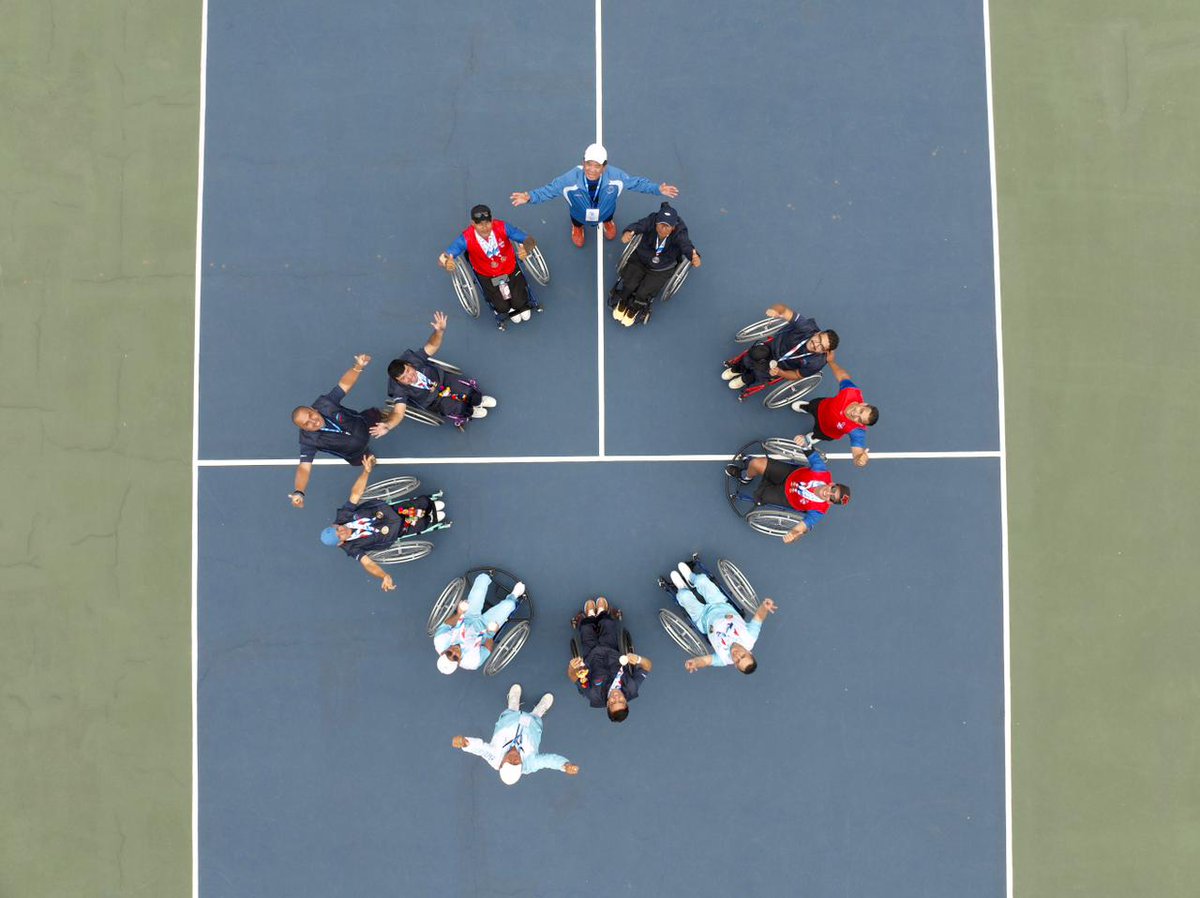 McdGuate's tweet photo. #Guatemala | ¡Dominio nacional en el Tenis en Silla de Ruedas! 🎾🥇🏆

El Festival Paradeportivo Centroamericano Guatemala 2025 finalizó con una gran actuación de la delegación guatemalteca, que conquistó las 4 medallas de oro posibles en el Tenis en Silla de Ruedas. https://t.co/FYilnKf0wv
