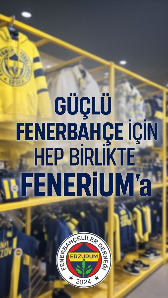 Güçlü Fenerbahçe için Hep Birlikte Feneriumlara akın ediyoruz💛💙
<a href="/Fenerbahce/">Fenerbahçe SK</a>