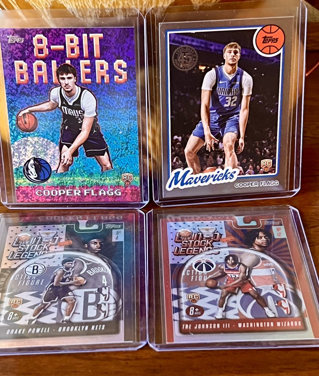 JasonYasonPBPN's tweet photo. Went back to target today and got two more black Friday blasters. I opened one excited to get 2 new Cooper Flagg cards other than that It was a bust. I got my #TopsNow card I swear to God it doesn’t matter if you order 1 or 10 they’re all gonna be common 😡 @CardPurchaser 😂 https://t.co/ls6rgIGCfA