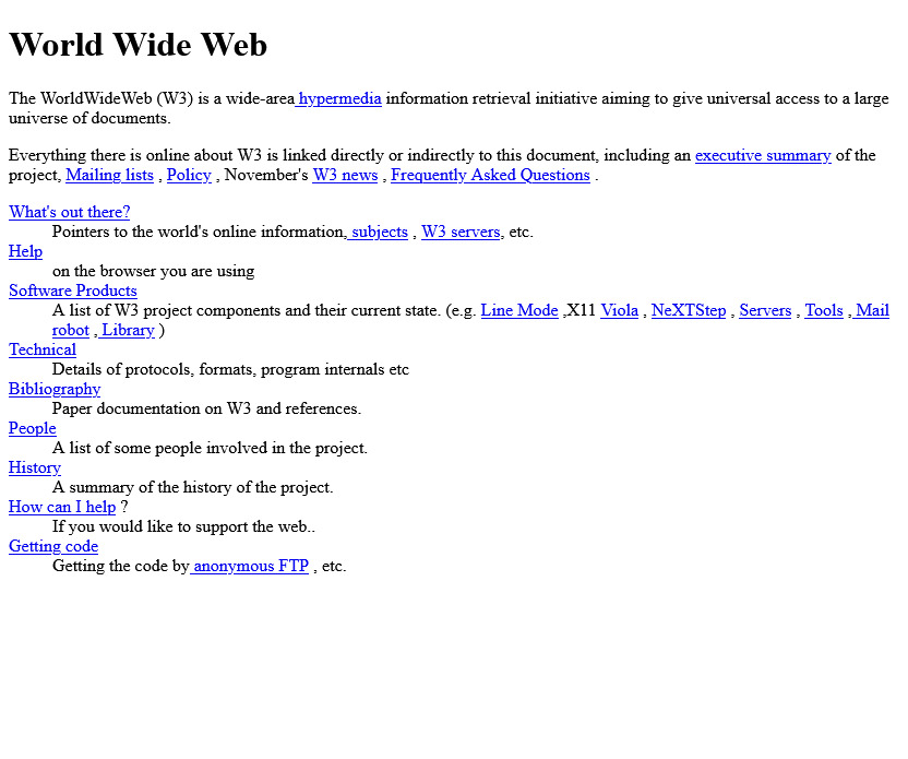 memoriesofhp's tweet image. 世界最初のWebブラウザ WorldWideWeb 
w3.org/People/Berners…

世界最初のホームページ
info.cern.ch/hypertext/WWW/…

世界最古のドメイン nordu.net
cambus.net/oldest-domains…

日本最初のホームページ
ibarakiken.gr.jp/www/