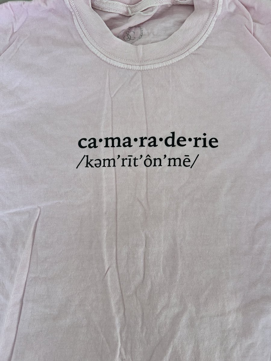 shrekha_'s tweet photo. @thenoasletter I am now so confused bc the shirt I got at her tour very much seems to imply it’s “cum right on me” https://t.co/seuDmfrGJa