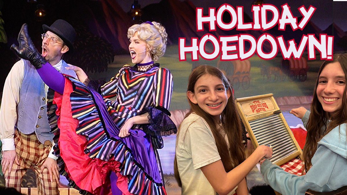Hoop-Dee-Do Revue Christmas Show! Disney’s Wild &amp; Fun Frontier Holiday Hoedown! 
NEW VIDEO ▶️ youtu.be/9MwVZPcn8ac?si…