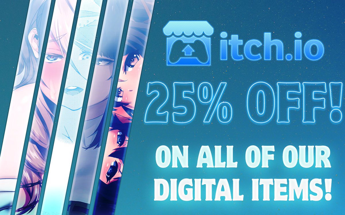 Black Friday Sale are still on! Get 25% off on all digital items from now till Monday, 1st December before its gone! 

pushpublication.itch.io
