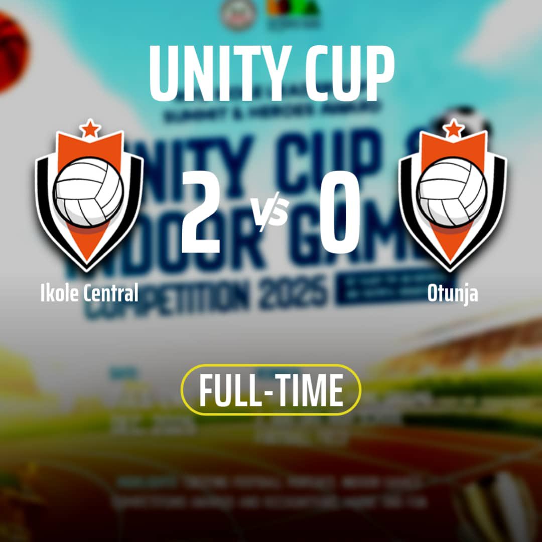 TKELECTRIC77341's tweet image. LSHA UPDATE ⚡️ 🇳🇬

Ikole Central Proceeds to the next round after they’ve feasted on Otunja in the #UnityCup Competition.

Stay Tuned for more…
@LSHA PLANNING COMMITTEE 2025

#LeadershipSummit&amp;amp;HeroesAward2025.
Sponsored: @RtToba