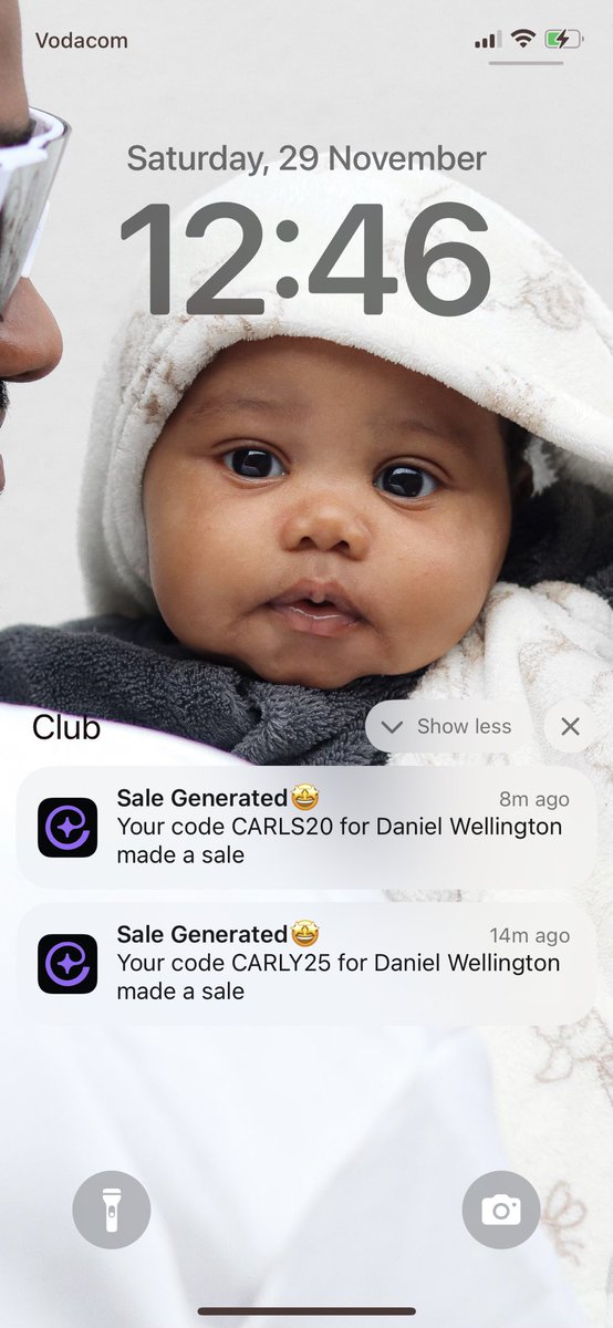 Thank you so much for using my code to save extra on the Daniel Wellington Black Friday sale🥹❤️