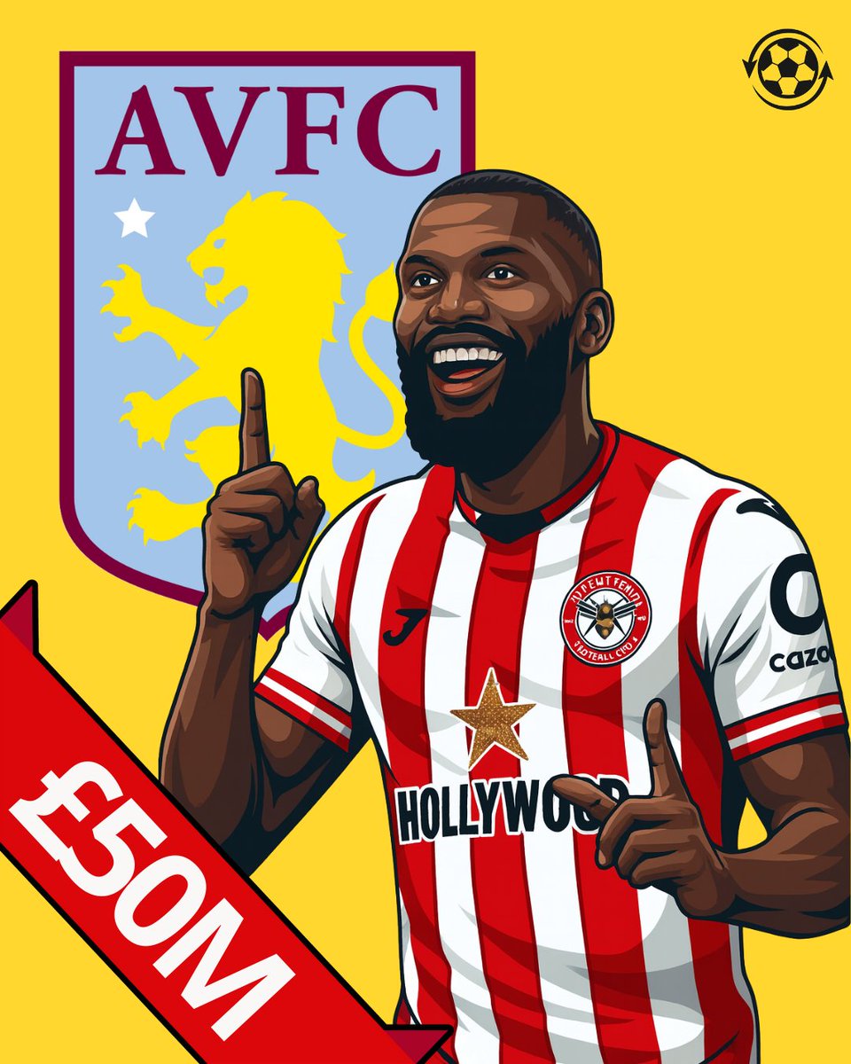 🚨 Aston Villa are eyeing a surprise £50M move for Brentford's 24-year-old Brazilian striker Igor Thiago. 

His goal record this season has been very impressive, scoring 11 times in the Premier League.

Only the robot Erling Haaland has scored more than him.

(Source: