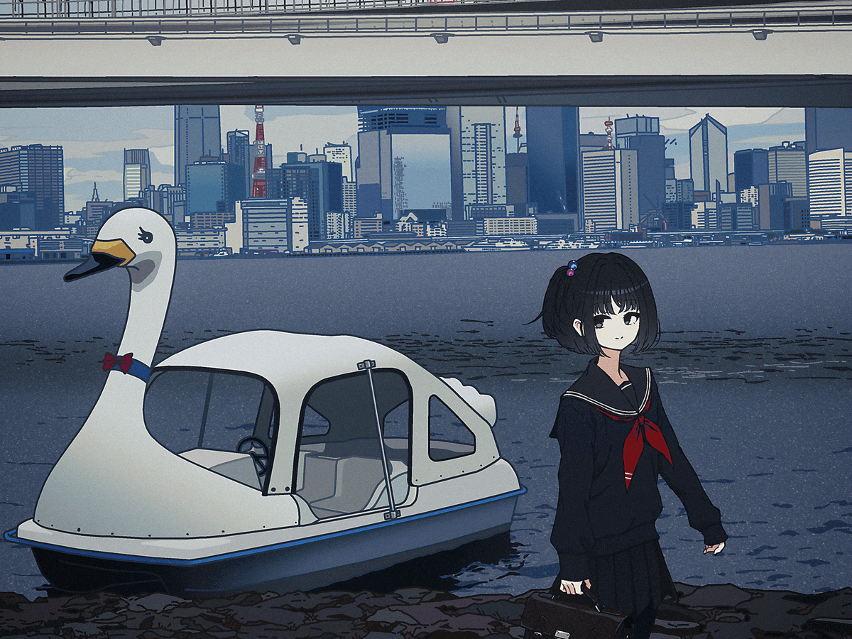 脱獄のち、密上陸 #雨森と美術