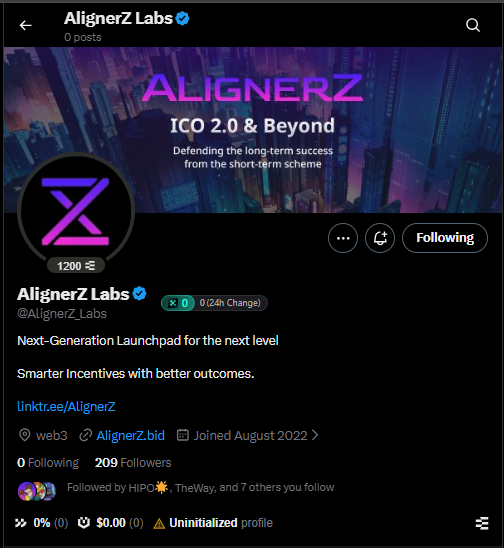 Cyber_Warriorr's tweet image. Plan B coming soon: We adapt.

Follow @AlignerZ_Labs if you&apos;re still aligned.

AlignerZ will send it again!