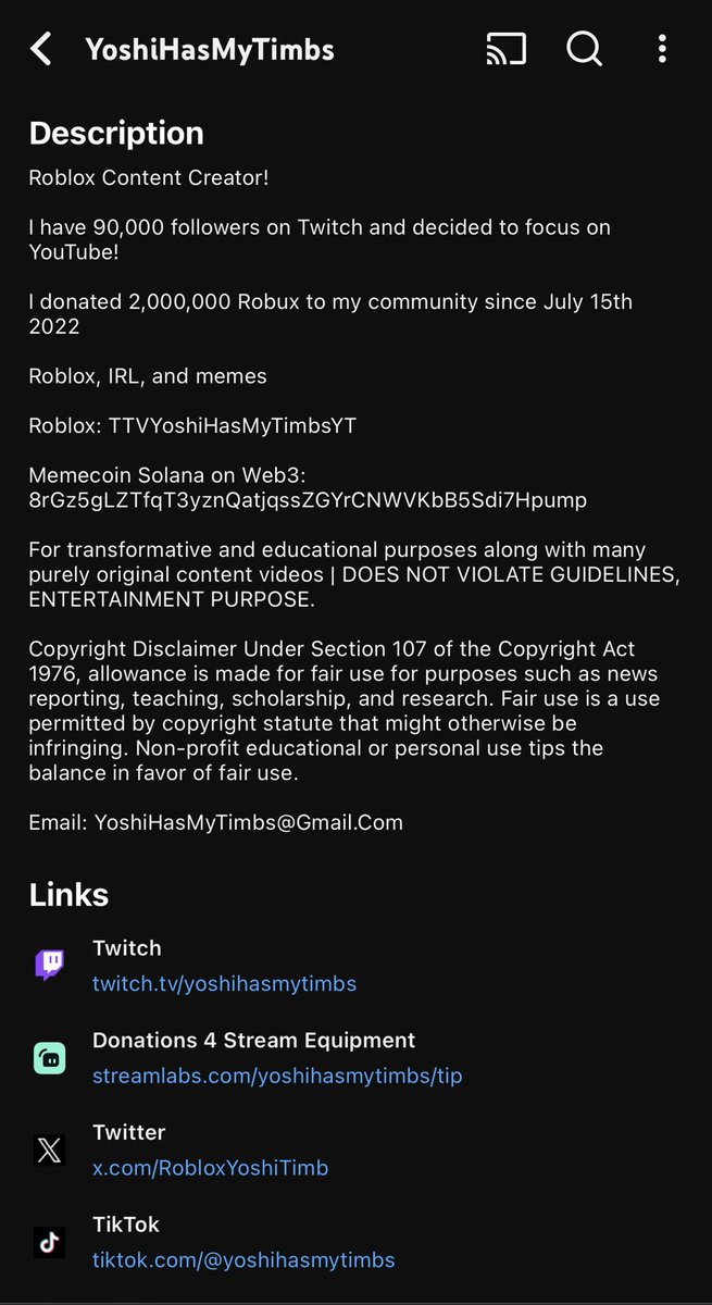 yourfaultyousuc's tweet image. $YOSHI 
long term hold
Super based dev last coin went to 800k till it got PvP’D 
Gake follows him sees the vision 
Can see YOSHI being the first CCM creator that doesn’t have to do degenerate shit to grow a audience.

8rGz5gLZTfqT3yznQatjqssZGYrCNWVKbB5Sdi7Hpump