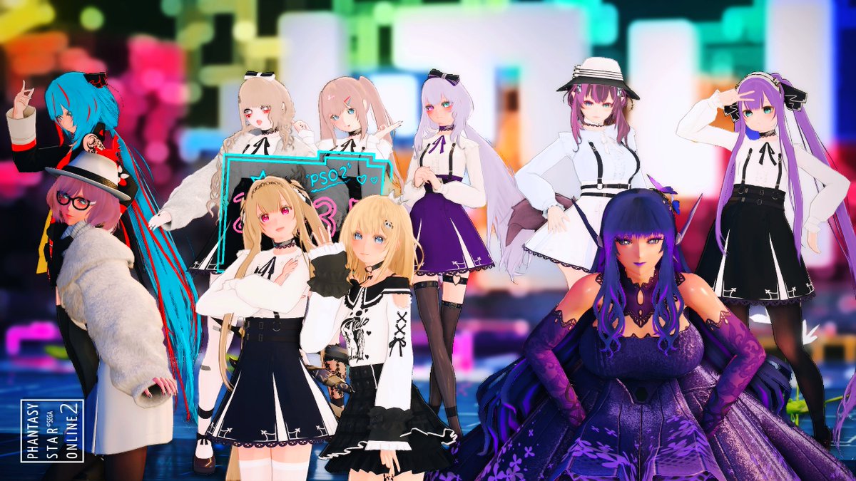 「流星、夜を切り裂いて」さん４周年おめでとうございました！！
#PSO2NGS_SS