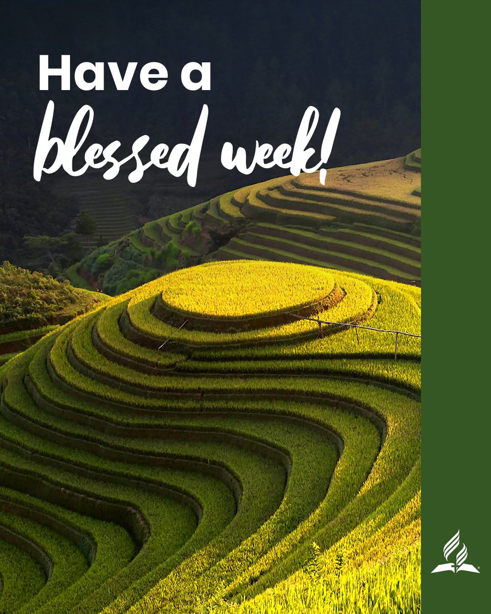 We focus a lot on Sabbath as #Adventists, but today we're thinking of you, praying for you, and hoping you have a blessed week.