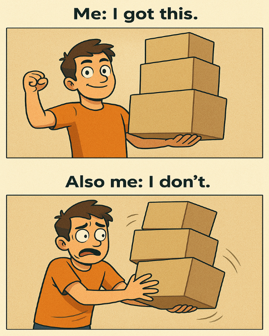 OnTheCouchStudi's tweet image. We make memes because we’ve lived it and it&apos;s funny. Checkout OnTheCouchStudio.com for great assets
#TechHumor #CodingMemes #DevLife #BlenderMemes #UnityDev #3DArtistHumor #SoloDevLife #AppDevHumor #DigitalCreatorLife #DeveloperHumor #OnTheCouchStudio