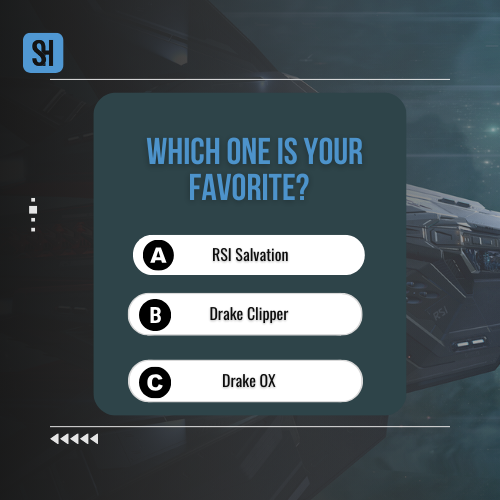 StarHangar's tweet photo. ✨ IAE dropped fresh ships!
From fighters to haulers—what’s your pick? 🚀🔥

#StarCitizen #IAE2955 #ShipShowcase #SCFleet #SpaceGaming #IAEEvent #GalacticExpo #SCShips #GamingContent https://t.co/6XJ2jZNbtn