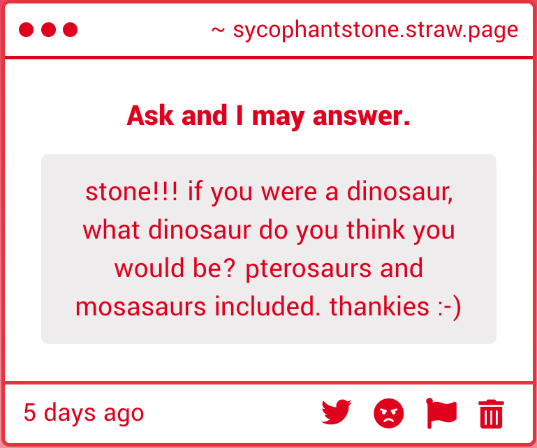 SycophantStone's tweet image. I know very little about dinosaurs. So I took a quiz. It says I am an Argentinosaurus that &quot;liked to roam alone&quot;.

nhm.ac.uk/discover/what-…