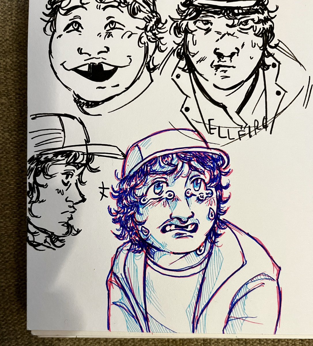 radioactivloser's tweet photo. dustin pen doodles

#strangerthings #dustinhenderson #art #artwork #drawing #artist #strangerthings5 #dustinstrangerthings #sttwt https://t.co/vQczEavK2z