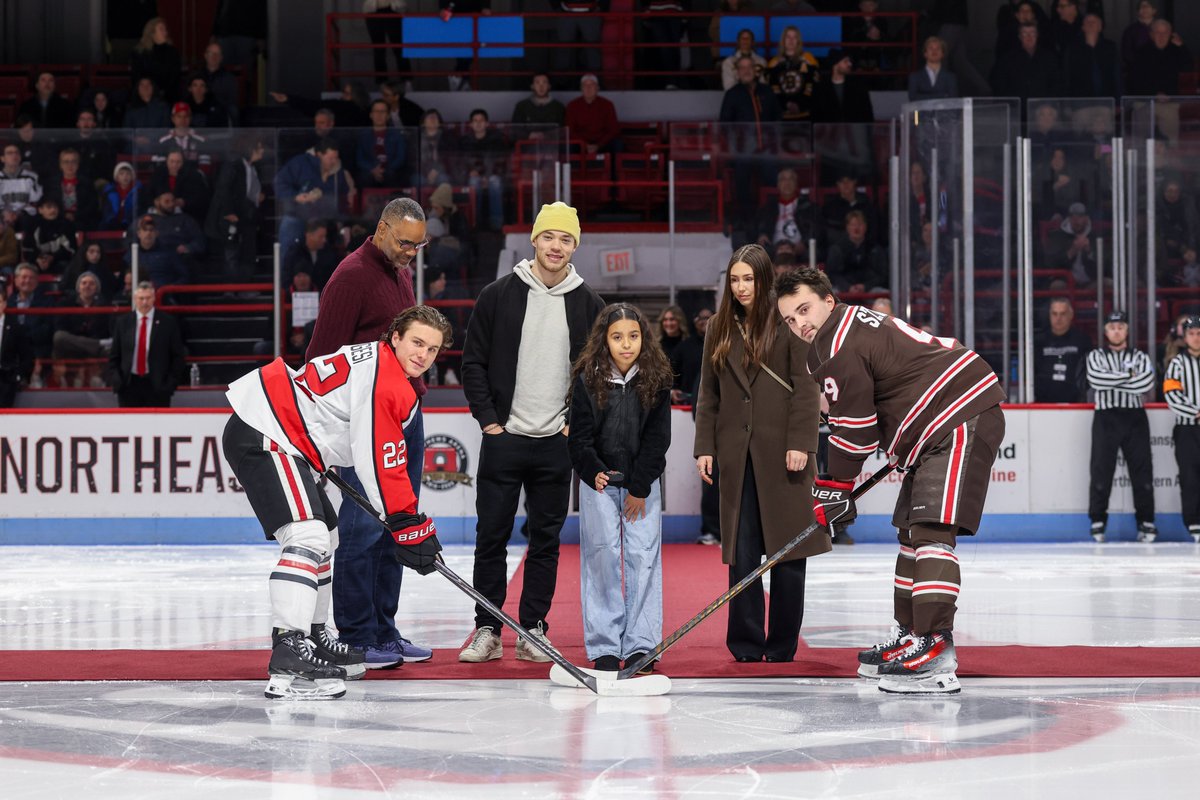 Honored to have such a special group join us for our annual Breaking Barriers game.

Thank you to Jordan Harris, Codie Cross, Wendell Taylor &amp; Laylani!