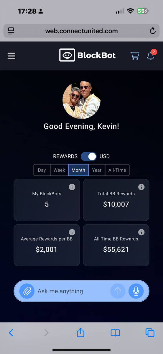 KevinJamesBrown's tweet photo. 🔥 I’m giving away a day of my BLOCKBOT BITCOIN-LIKE crypto rewards to the first 20 people who create a free account and set up their free account and wallet.

Comment “BlockBot” and I’ll send the link. https://t.co/RYg9YGvGJ5