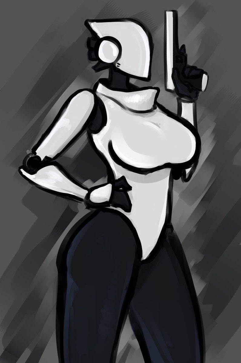 felt like drawing so i doodle one of my wife