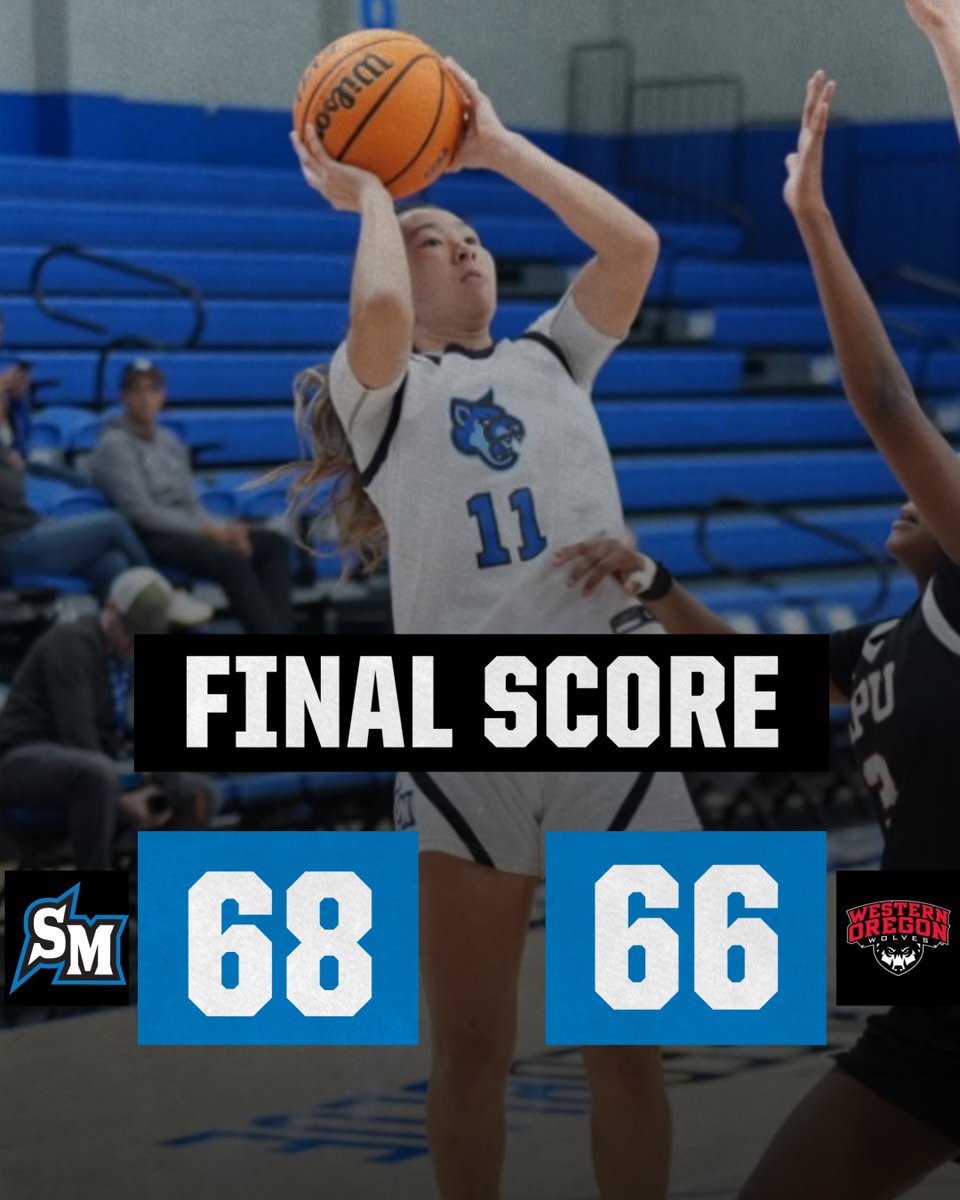 CSUSM_WBB's tweet image. CSUSM WINS!!! 
#BleedBlue