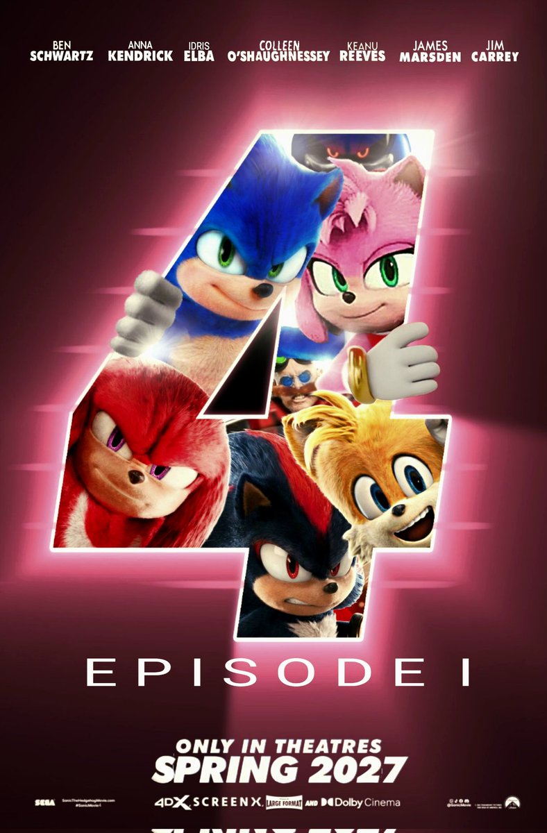 RealVitor64's tweet photo. Here's my Another Fan-Poster Teaser of #SonicMovie4 with 2 Versions

#Sonicmovie4 #SonamyMovie #SonAmy #YearofAmyRose #AmyRose https://t.co/X0eFNZVgJs