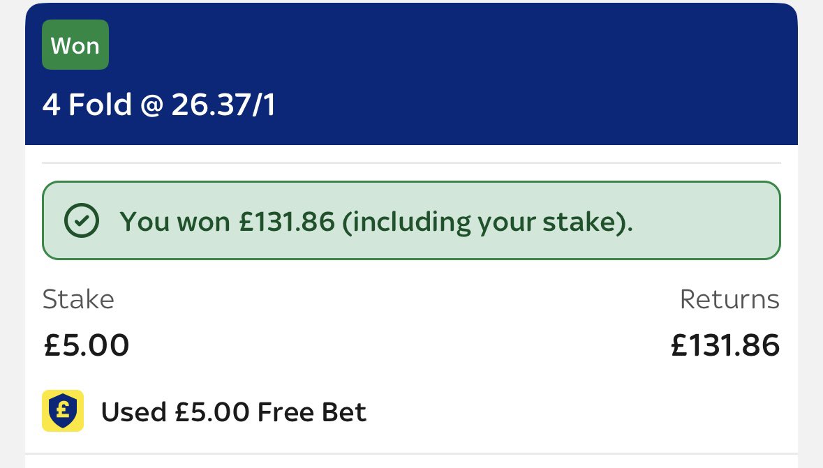 bkwhufc's tweet image. Can’t complain at that