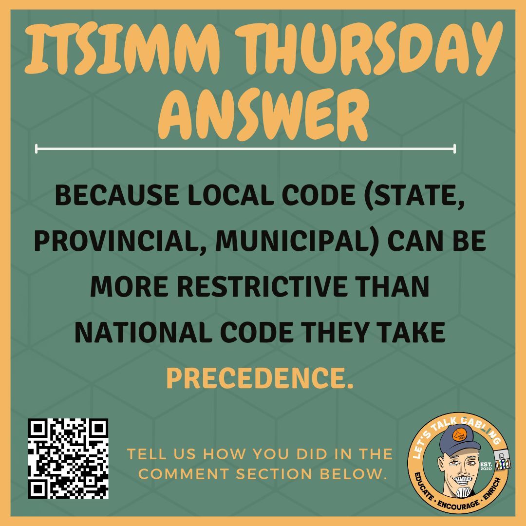 ITSIMM THURSDAY ANSWER : Are you studying for your TECH or INSTC or INSTF? Well you need to be in this book deeply. Tell us how you did below?

#cbrcdd #rcdd #ITSIMM #MYBICSI #wiremonkey
