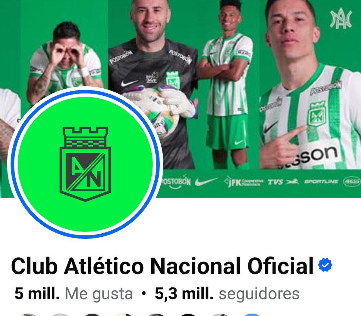 danielp989's tweet photo. @ConladelRojo No, enfermito, deje de ser tan mitomano. Nacional actualmente tiene 5,3 millones de seguidores en facebook y en abril del 2016 ya estaba cerca de los 4 millones. Esos 5 años en la 🅱️ y haber visto a Nacional ganando  una libertadores dejaron muchos problemas anales y cognitivos. https://t.co/p5140a98Zd