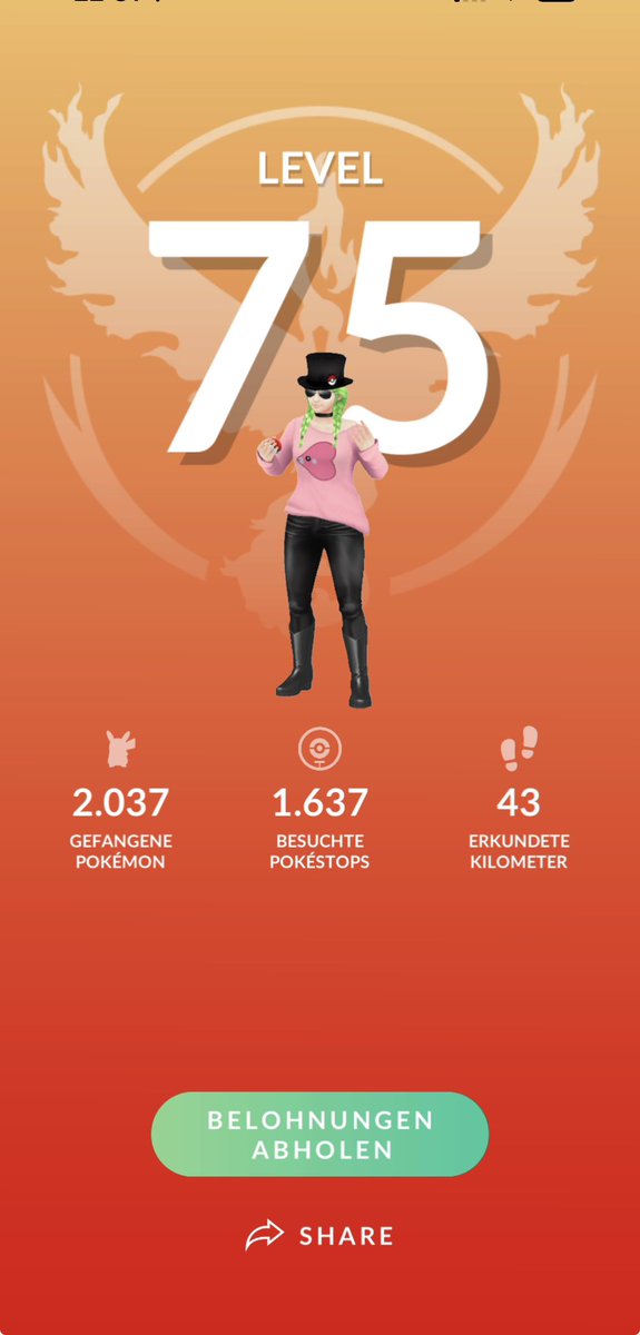 Moehlein1's tweet photo. Next one done ✅
Let’s go for the next.300KMs
To walk. Hope to finish it until this year will end!
#PokemonGo #PokemonGoLevelUp #RoadToLevel80 https://t.co/iKgfNkwEoG