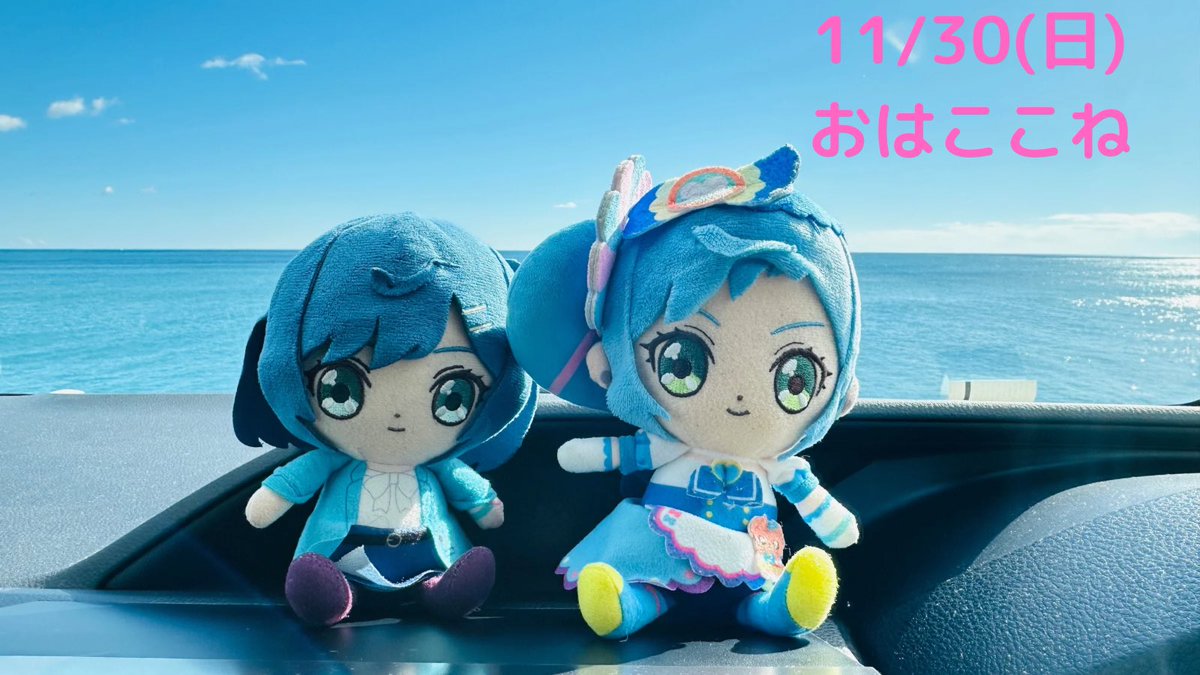 おはここね！☀ 日曜日！11月最終日！今日も仕事お休みです👍 特に予定