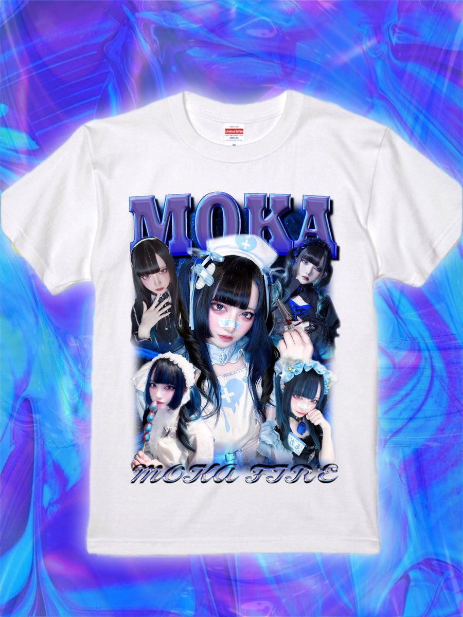 dasaiT_shirt's tweet photo. 💙MOKA
地球日本からカリスマモデルの"MOKA"がダサTに初登場!!MOKA FIREな1枚です。
Color : White&Black
Price : ¥6,600〜
Size : S〜3XL
#ダサT #ダサいTシャツ #ダサいTシャツ屋さん #ダサイtシャツ #ラップT #raptee #raptees #オリジナルTシャツ #photot #フェスt #バンドTシャツ https://t.co/8V00biah00