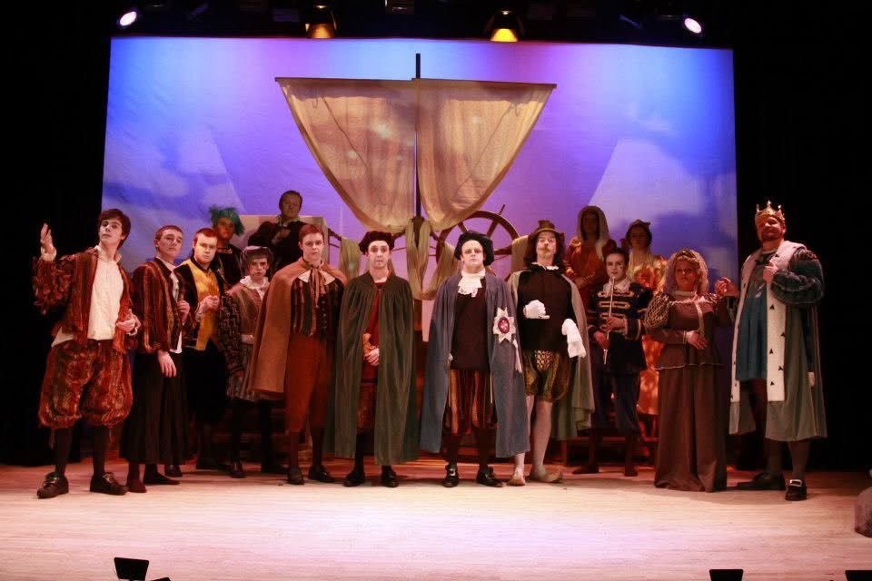 NewpointP's tweet image. Very sad news about the astonishing Tom Stoppard. We were privileged to perform his Rosencrantz And Guildenstern Are Dead back in 2013.