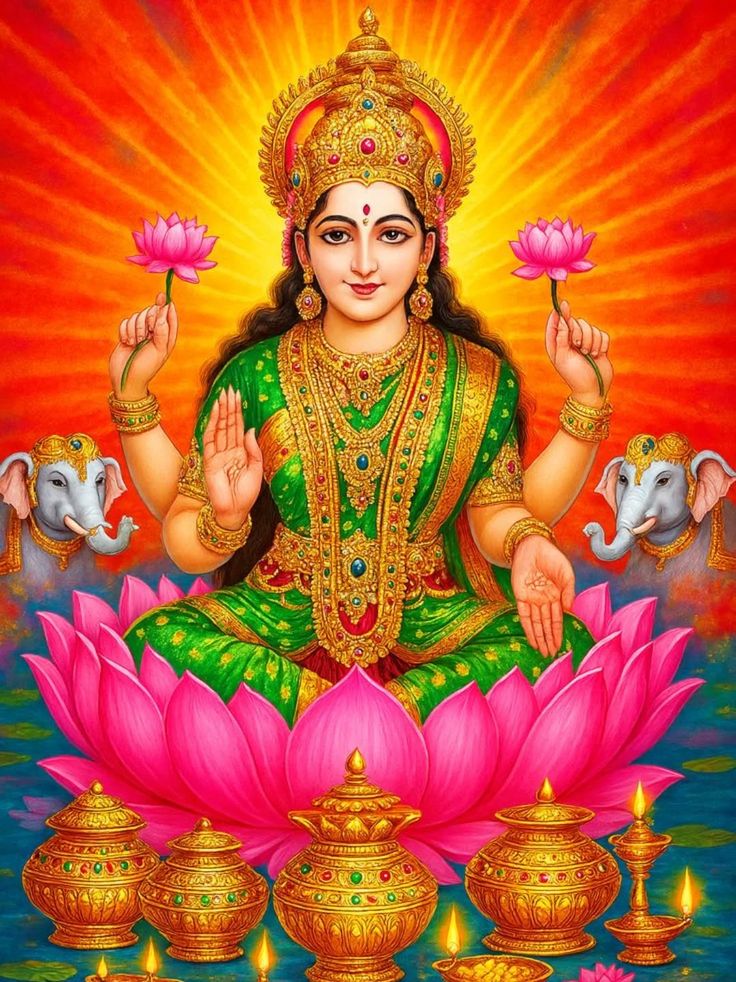 raani_purohit's tweet image. जीवन में सदा सहाय जय मां महालक्ष्मी