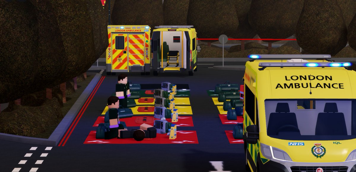 (Parody) London Ambulance Service tweet media