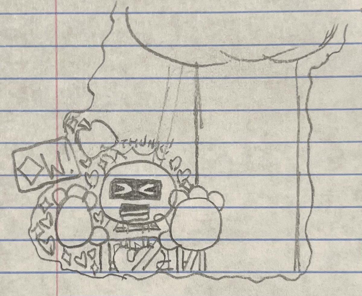 ryder1stPrizeBF's tweet image. day 57 of drawing first prize until i get his makeship plushie #baldisbasics #bbieal #baldisbasicsplus #firstprize 

day 57: bonk