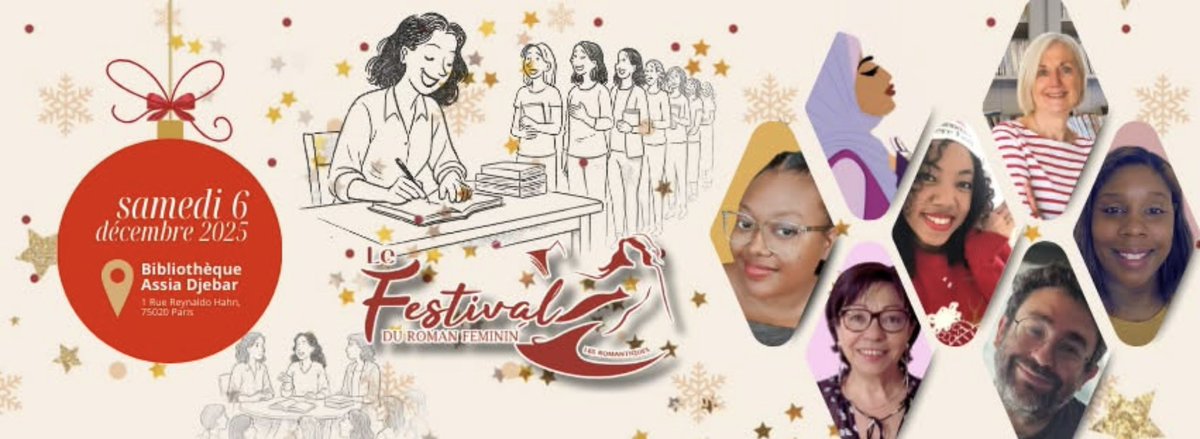 FestRomanFem's tweet photo. Rendez-vous samedi prochain à la @BibAssiaDjebar ! https://t.co/5Q9dHmrm0m