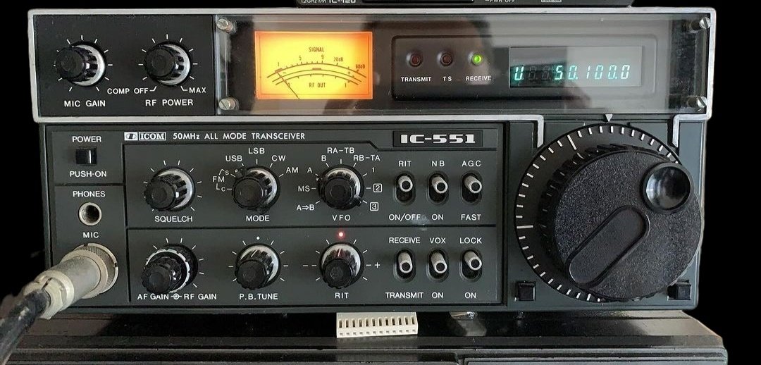 Icom IC-551
50 MHz All Mode Transceiver