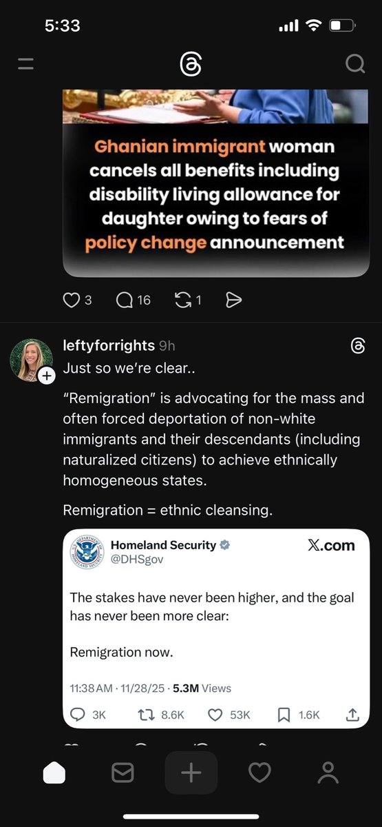 Pal43932Shanice's tweet image. They want to send back all non-white 
immigrants. 
Jesus these people are worse than the UK 🇬🇧. #Reimigration