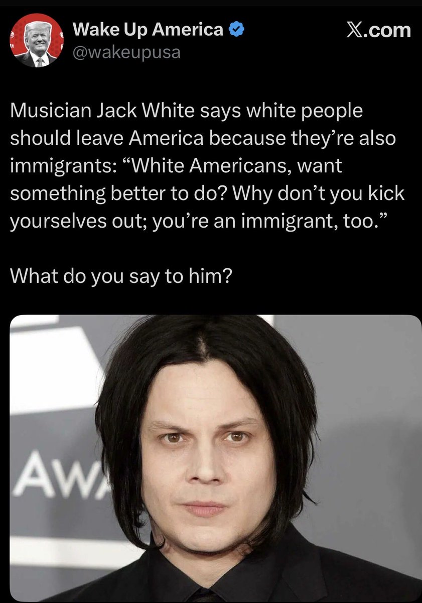 Whatapityonyou's tweet image. Lmao they’re getting mad at “Icky Thump” lyrics from 2007 now