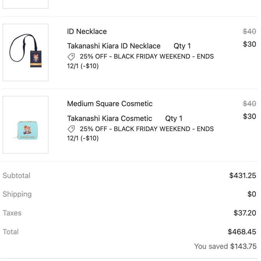 franklyperhaps's tweet image. KFP that haven’t bought their LeSportsac collab stuff yet!!! LeSportsac is still doing a 25% OFF Black Friday sale until 12/1 on everythjng! I saved $143.75 buying the full Kiara set 🔥🔥🔥 #kfp