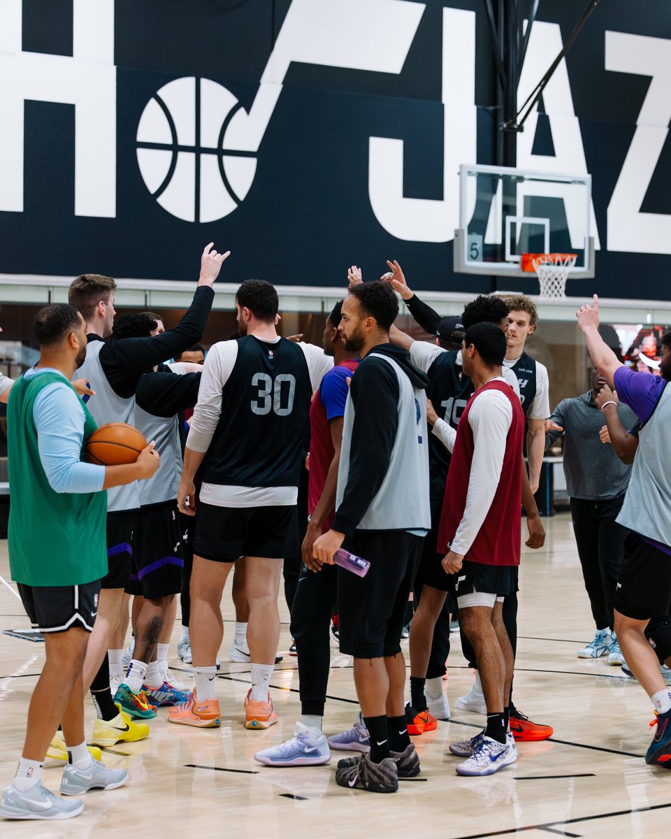 utahjazz's tweet image. keep working, keep building 🧱

#TakeNote