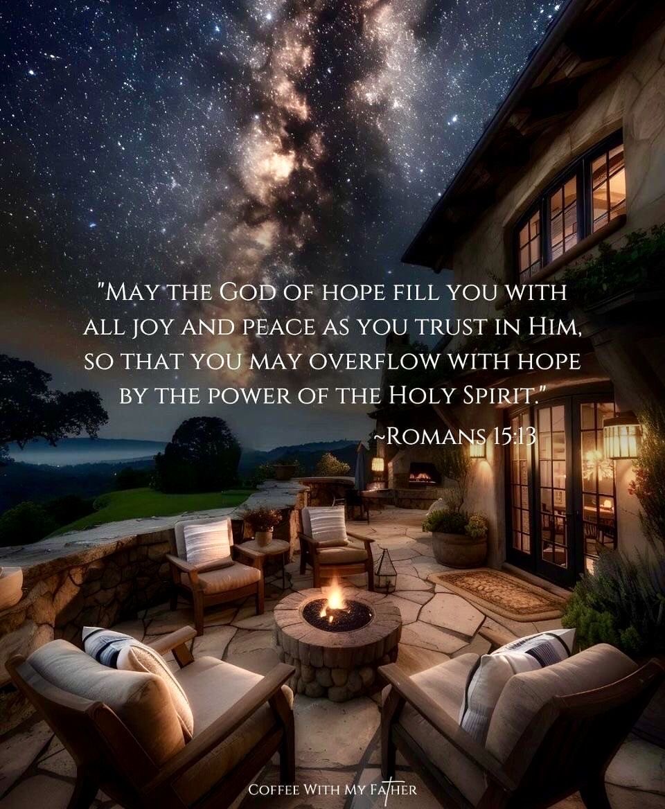 Romans 15:13 🤎💙